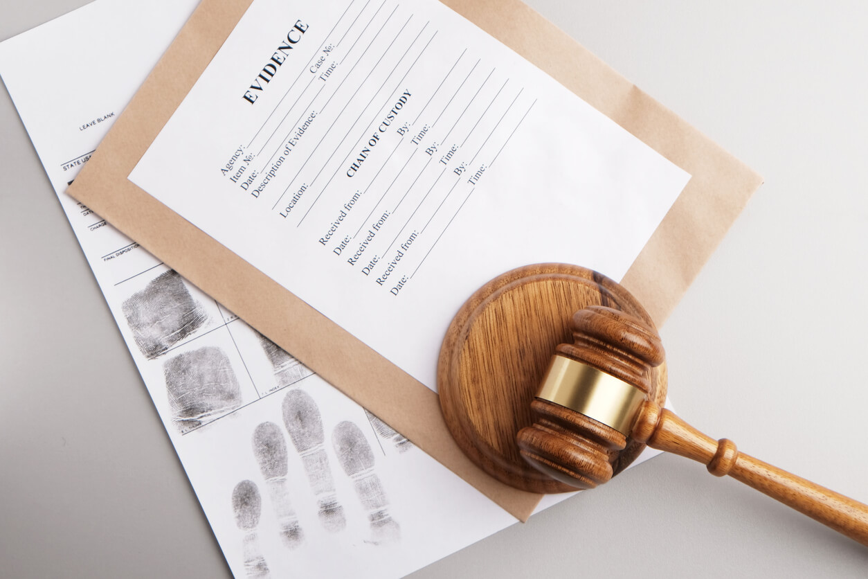 Evidence in court procedures