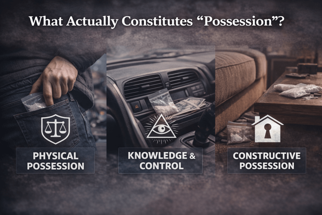 Image representing what can constitute drug possession